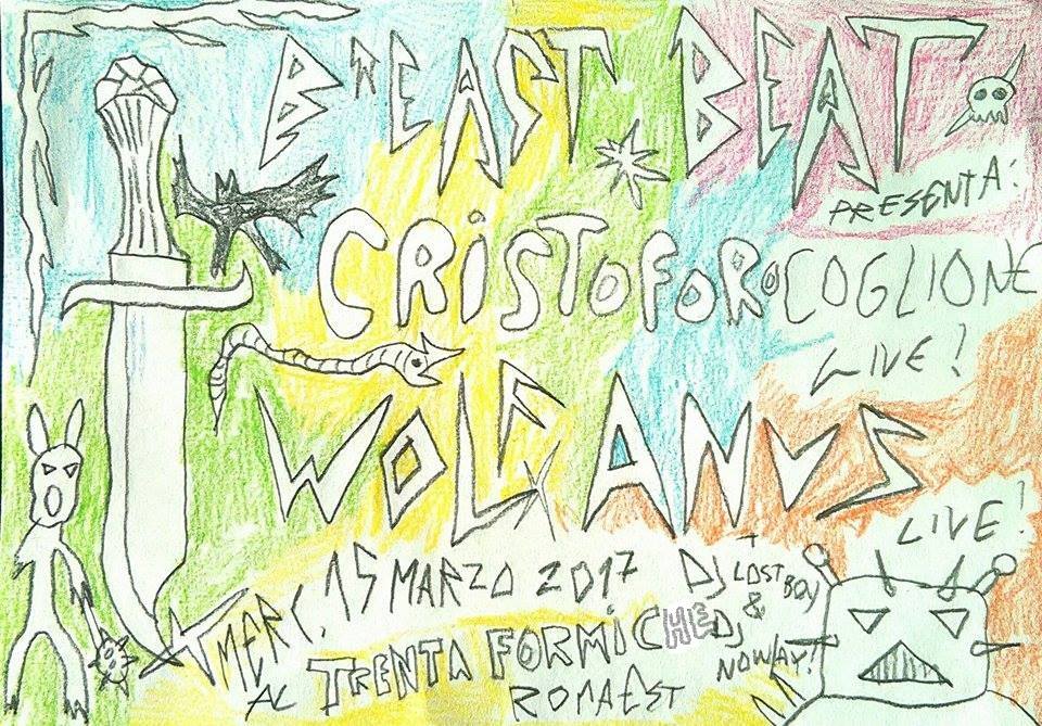 B*east Beat XVIII - Wolf Anus + Cristoforo Coglione live