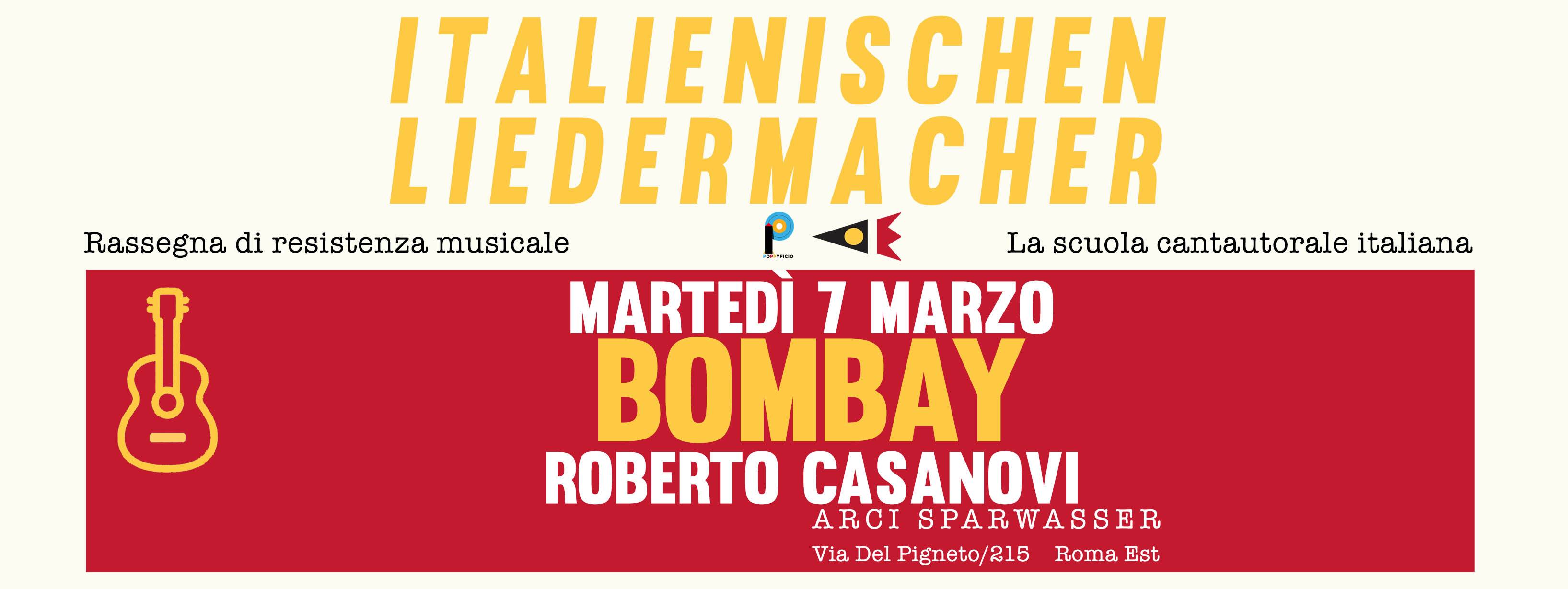 Bombay & Roberto Casanovi live - Italianischen Liedermacher